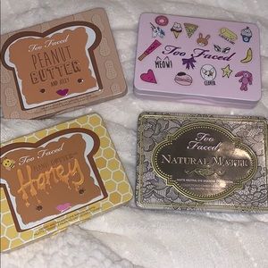 too faced eyeshadow pallets